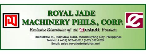 royal jade machinery phils. corp|Royal Jade Machinery Phils. Corp. (+63.